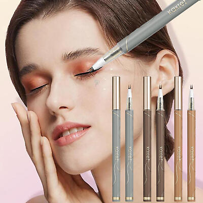 #ad Waterproof Two Claw Eyeliner Long Lasting Makeup Beauty Eyeliner 3Colors Options