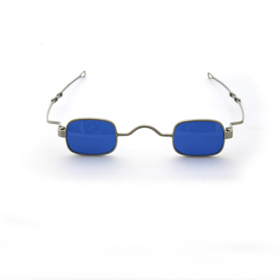 #ad Hi Tek Alexander silver square sunglasses spectacles retro Victorian adjustable