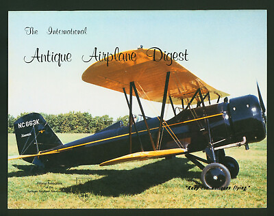 #ad The International Antique Airplane Digest Vintage Magazine