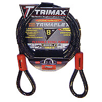 #ad TRIMAX Trimaflex Dual Looped Cable 8#x27; x 15mm