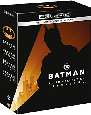 #ad Batman Anthology Box 4 4kBr 4K UHD Blu ray Keaton Nicholson Basinger