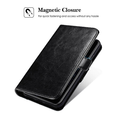 #ad Luxury PU Leather Wallet Case Card Holder Protective Flip Stand Phone Case Cover