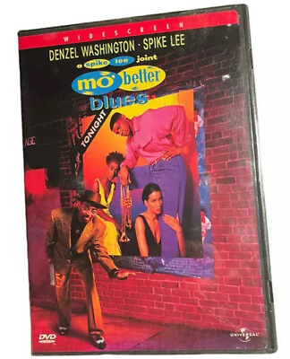 #ad DVD MO’ BETTER BLUES SPIKE LEE DENZEL WASHINGTON MUSIC LOVE WIDESCREEN NEW 2000