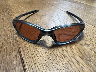 #ad Oakley Twenty XX Sunglasses Polarized Lenses Skelton Smoke Frame Made in U.S.A