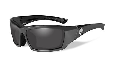 #ad Harley Davidson Wiley X Tattoo Gray Frame Silver Lens Riding Sunglasses HATAT02 $48.59