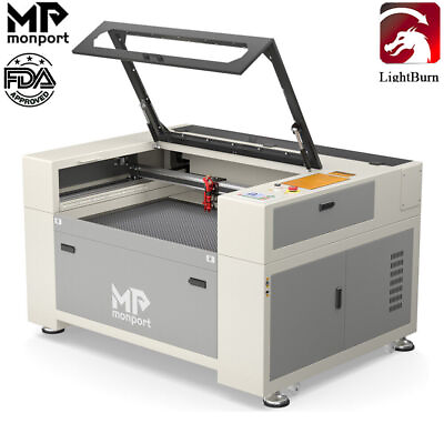 #ad MONPORT 130W CO2 Laser Engraving Machine 35x55in Engraver Cutter Autofocus Rudia