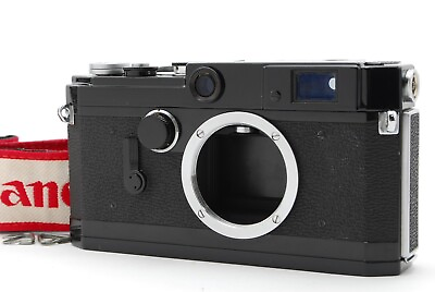 #ad 🇯🇵RARE【CLA#x27;d MINT】Canon VL2 Rangefinder 35mm Film Camera Black painted JAPAN