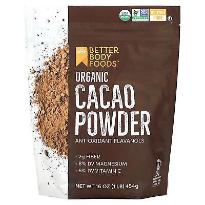 #ad Organic Cacao Powder 1 lb 454 g