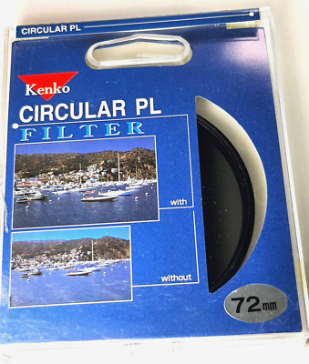 #ad 72mm Circular Polarizer CPL Glass Lens Filter P CL 72 mm 72 PL C Japan Kenko E72