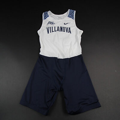 #ad Villanova Wildcats Nike Singlet Men#x27;s White Navy Used $32.49