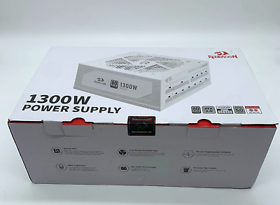 #ad Redragon PSU018 80 Platinum 1300 Watt ATX 3.0 Fully Modular Power Supply 80
