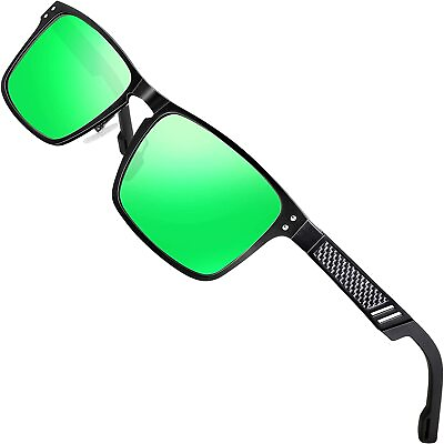#ad #ad ATTCL Polarized UV Protection Fishing golf Driving Sunglasses for Men Al Mg Meta