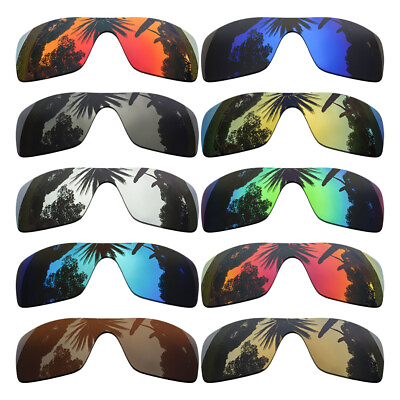 #ad Polarized Replacement Lenses for Oakley Batwolf Sunglasses Multiple Options