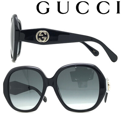 #ad GUCCI Brand Sunglasses Gradient Black GUC GG 0796S 001