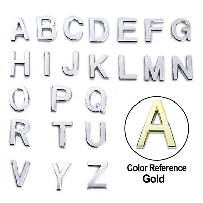 #ad Door Alphabet Door Letters Crafts Hotels 50x35x6mm ABS Resin Black Bronze