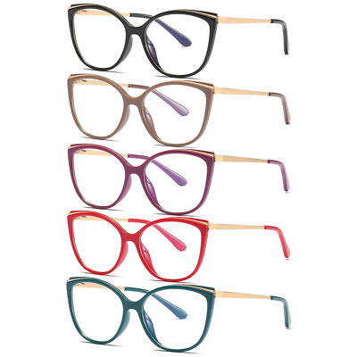 #ad Women#x27;s Eyeglasses 54mm TR90 Glasses Frame Square Eyeglass Frame Demo Lens A