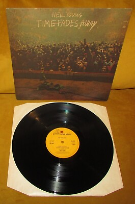 #ad NEIL YOUNG Time Fades Away ORIG 1973 1st UK REPRISE BLACK INSIDE EX AUDIO GBP 14.99