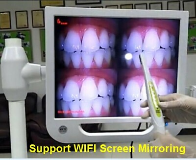 #ad WIFI 17 Inch High Definition Digital LCD Monitor Dental Intra Oral Camera 5Mega