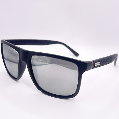 #ad Men#x27;s Full Frame Square Designer Style Sunglasses Black Red Green Stripe