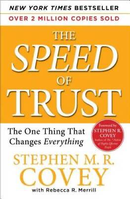 #ad The SPEED of TRUST: The One Thing That Changes Everything Paperback GOOD