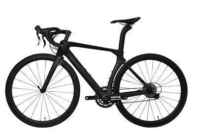 #ad AERO Carbon Road Bike 12 Speed Frame Wheel Complete Bicycle V brake 50cm