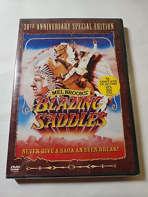 #ad BLAZING SADDLES New Sealed DVD 30th Anniversary Special Edition Mel Brooks