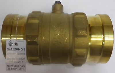 #ad 4 in Brass Ball Valve CW511L LF No Handle