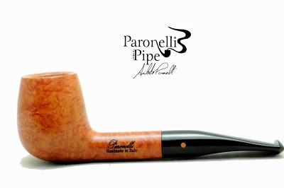 #ad Brand new briar pipe PARONELLI apple 9mm filter handmade