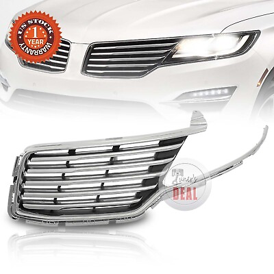 #ad Front Grille Grill Driver Left Side EJ7Z8201AA For 2015 2018 Lincoln MKC