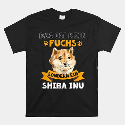 #ad This Is Not A Fox But A Shiba Inu Retro Vintage Unisex T Shirt Size S 5XL