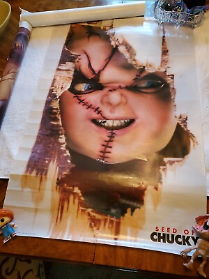 #ad Rare Seed Of Chucky 2004 Authentic Aquarius Large Poster 35 1 2quot; X 23 3 4quot;
