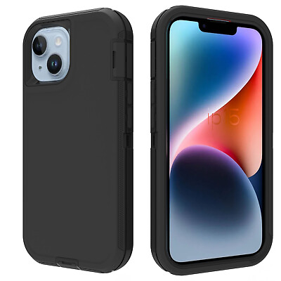 #ad for iPhone 15 Pro Max Hybrid Case Anti Dust Full Body TPU Shockproof Phone Cover
