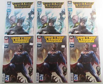 #ad 2018 Justice League of America Lot of 6 #27b x328 x3 DC Comic Books