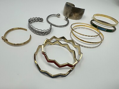 #ad Bangles amp; Cuff Bracelets 11 Vintage Estate Jewelry