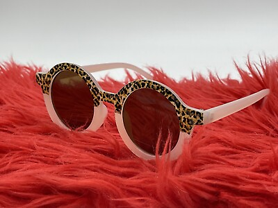 #ad Girls Leopard Print Sunglasses