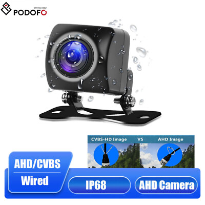 #ad AHD CVBS Car Backup Camera Waterproof Plate Rear View Night Vision Reverse 1080P