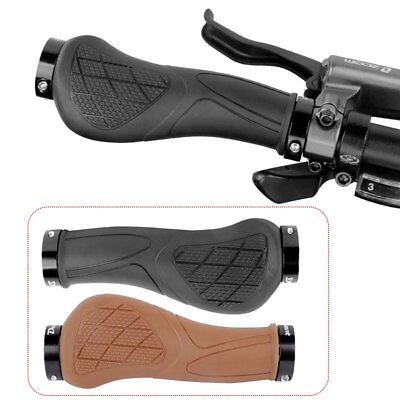 #ad Deemount Bicycle Eco Rubber Grips Anti Skid Bar End Comfy Hand Feel Mtb Cycling