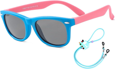 #ad Flexible Kids Sunglasses Polarized Unbreakable Toddler Sun Glasses for Baby Boys