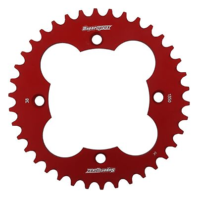 #ad Supersprox Red Aluminum Sprocket 38T for Honda ATC250R TRX250R