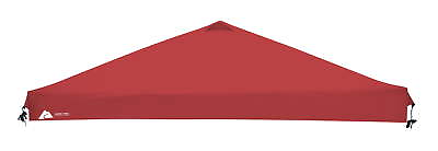 #ad 10#x27; x 10#x27; Top Replacement Cover for outdoor canopy Red