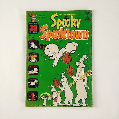 #ad Spooky Spooktown #15 Casper The Ghost Silver Age 1965 Harvey Wendy amp; Friends