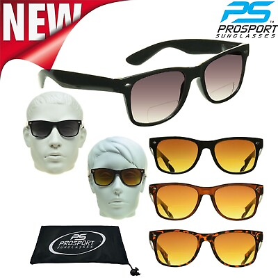#ad Bifocal Sunglasses│Sun Reader Tinted Glasses│Horn Rimmed│1.5 2.0 2.5 3