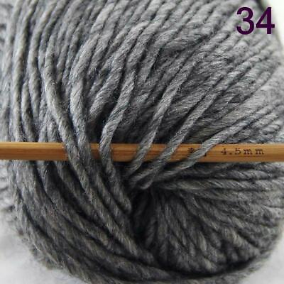 #ad AIPYARN 1BallX50gr Chunky Hand Shawls Rainbow Wool Knitting Crochet Yarn 34