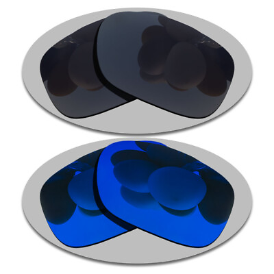 #ad US Grey Blackamp;Deep Blue Lenses Replacement For Oakley Twoface OO9189