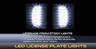 #ad LED License Plate Light Lamp Assembly Replacement 2000 2006 Chevrolet Suburban