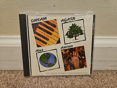 #ad Alex Adrian Dream Again 10 Solo Piano Performances CD 1993