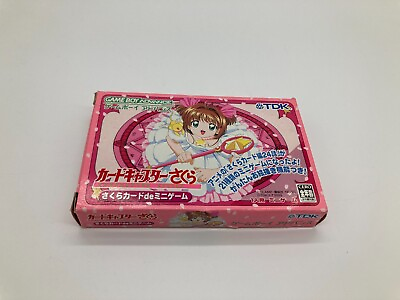 #ad Card Captor Sakura Card de Mini Game GBA Nintendo Game boy Advance JAPAN