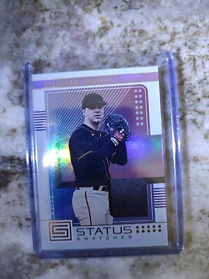 #ad 2023 Panini Chronicles Status Kyle Harrison Gold Jersey Relic 99 SF Giants