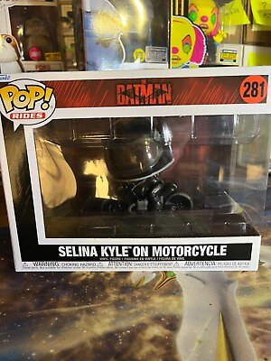 #ad Funko Pop Ride Deluxe The Batman Selina Kyle on Motorcycle