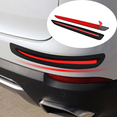 #ad Car Bumper Corner Protector Guard Cover Anti Scratch Rubber Sticker Accessories
